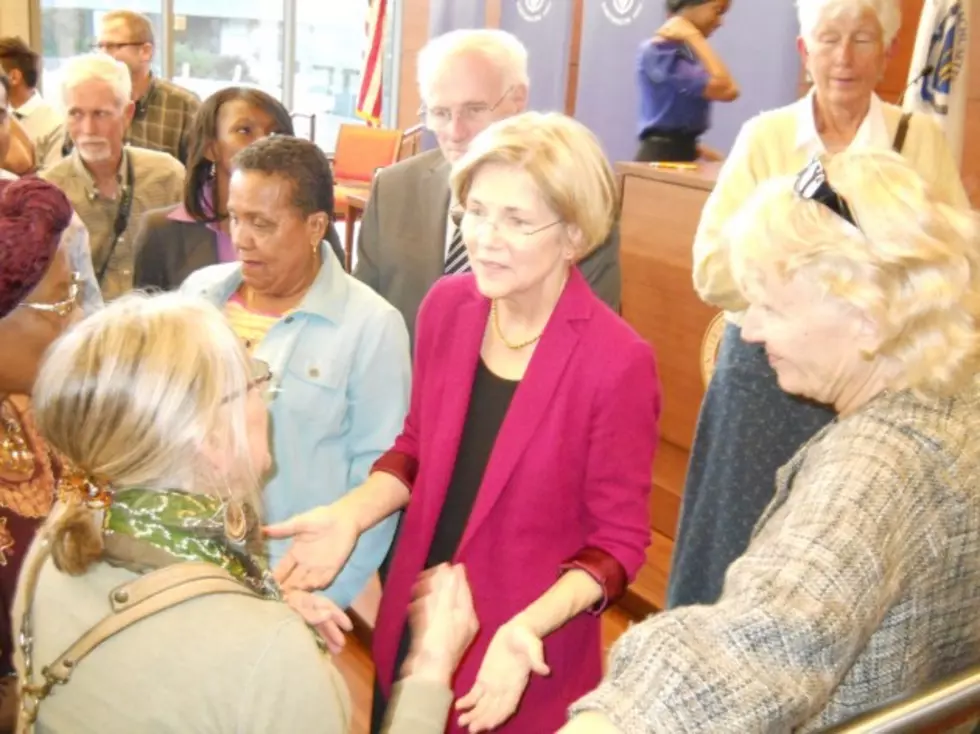 Sen-Elect Warren Tours State To Thank Voters