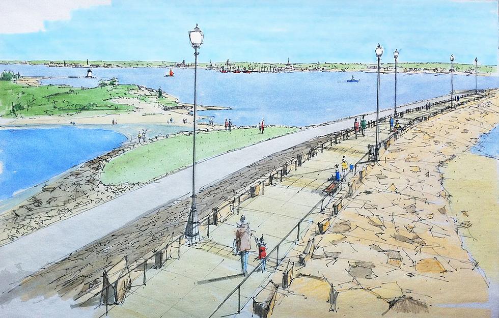 State Grant Makes Way for New Bedford Hurricane Barrier Walkway