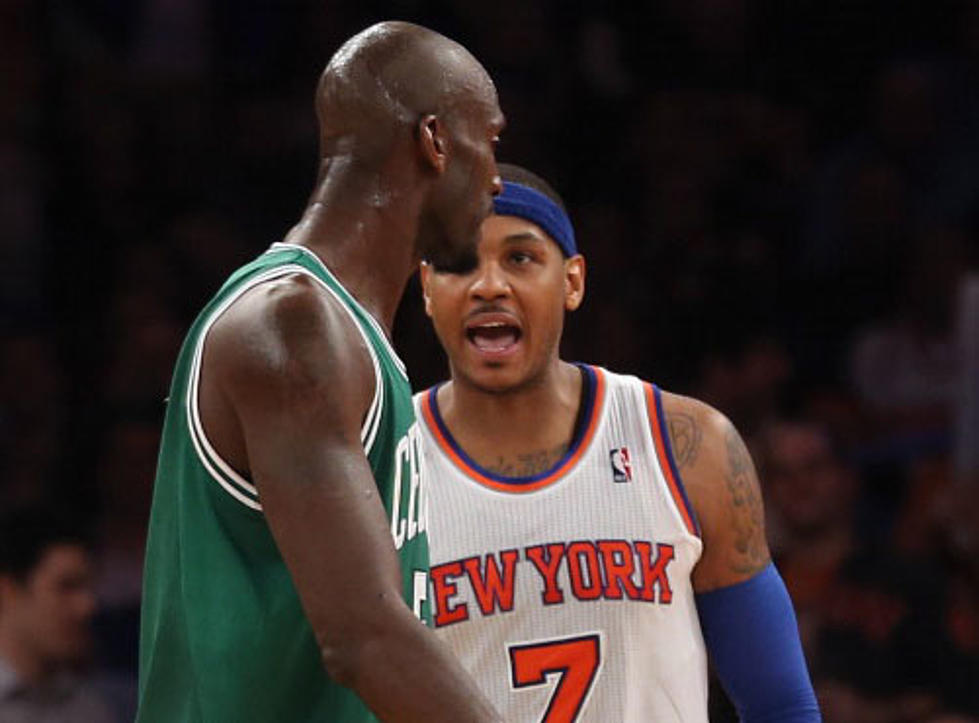 Carmelo Anthony Says No ‘Bad Blood’ Between Him and Kevin Garnett
