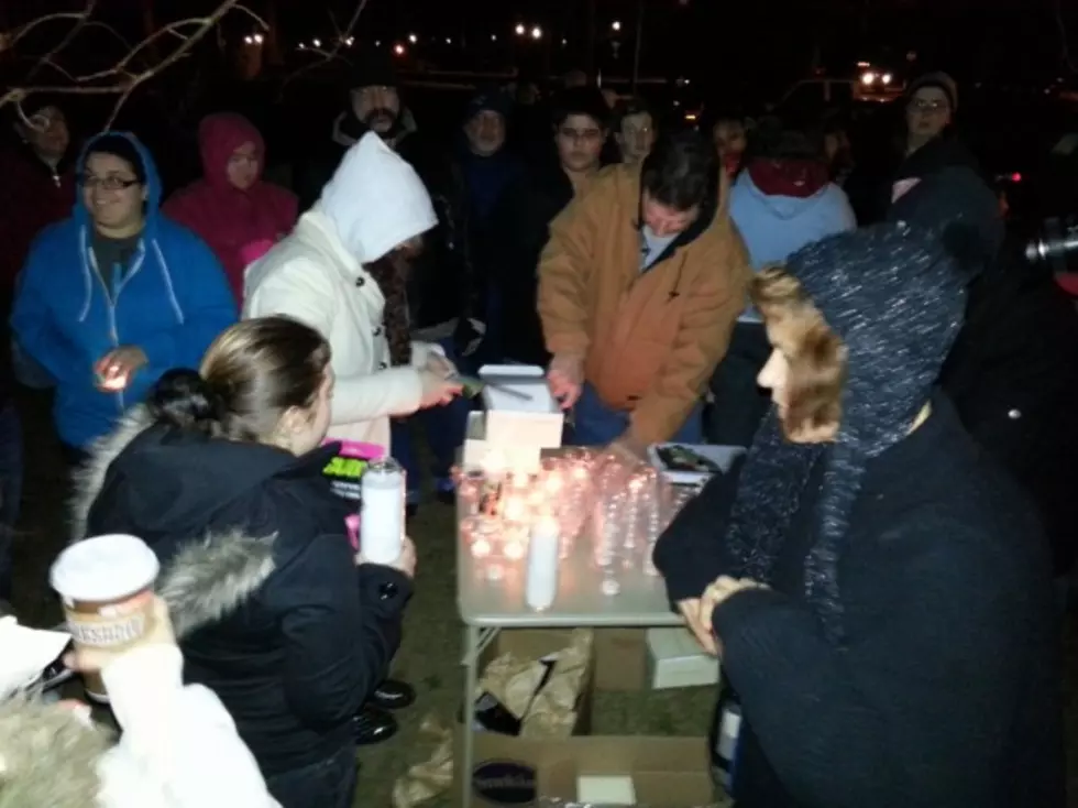 Vigil For Ariel Eluziario Held in New Bedford