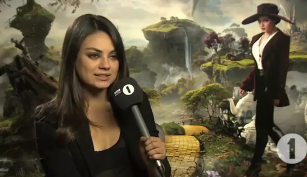 Mila Kunis Helps British Man Get Through Interview With Her [VIDEO]