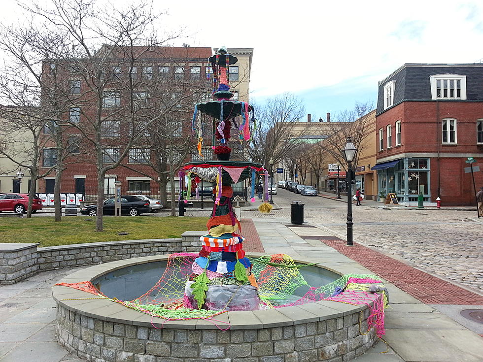 New Bedford Gets “Yarn-Bombed”