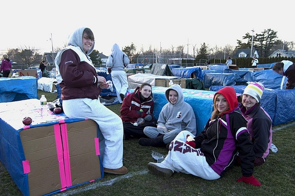 Stang Students Experience “Cardboard Tent City”