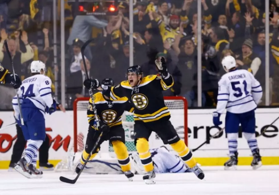 Boston Bruins Take Game Seven from Toronto 5-4, Win Overtime Thriller