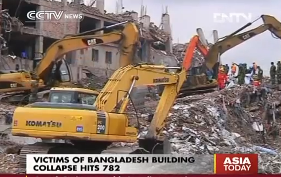 Survivor Of Bangladesh Building Collapse Found