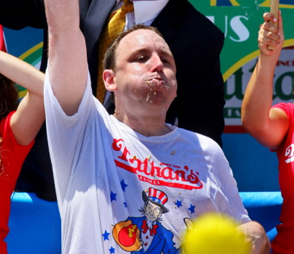 Joey Chestnut Eats His Way to Seventh Nathan’s Hot Dog Eating Contest Win