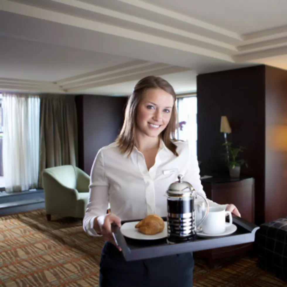 Fewer People Using Hotel Room Service