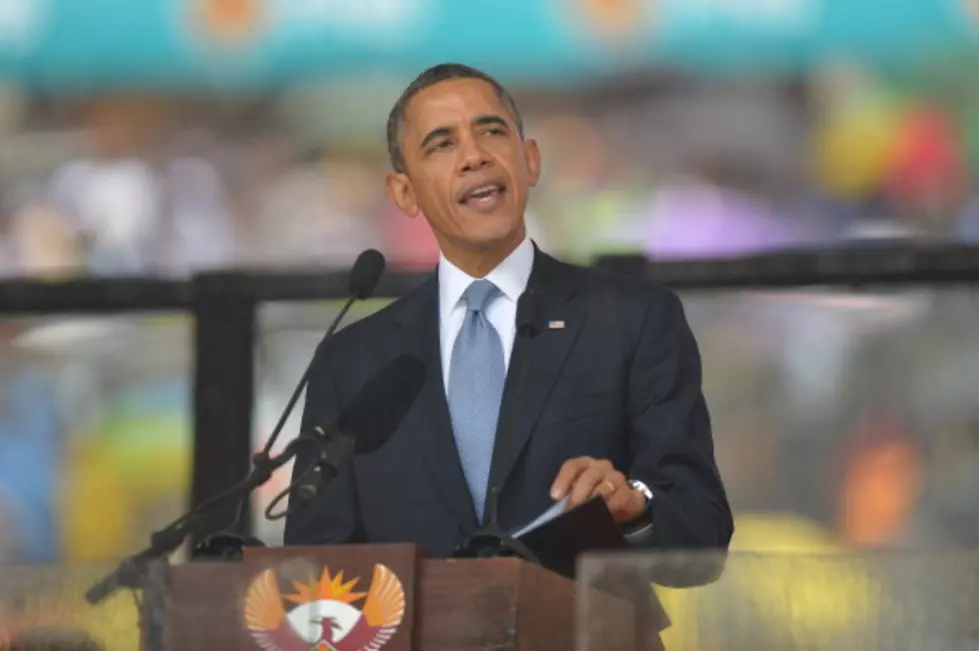 Obama Eulogizes Mandela During Memorial Service