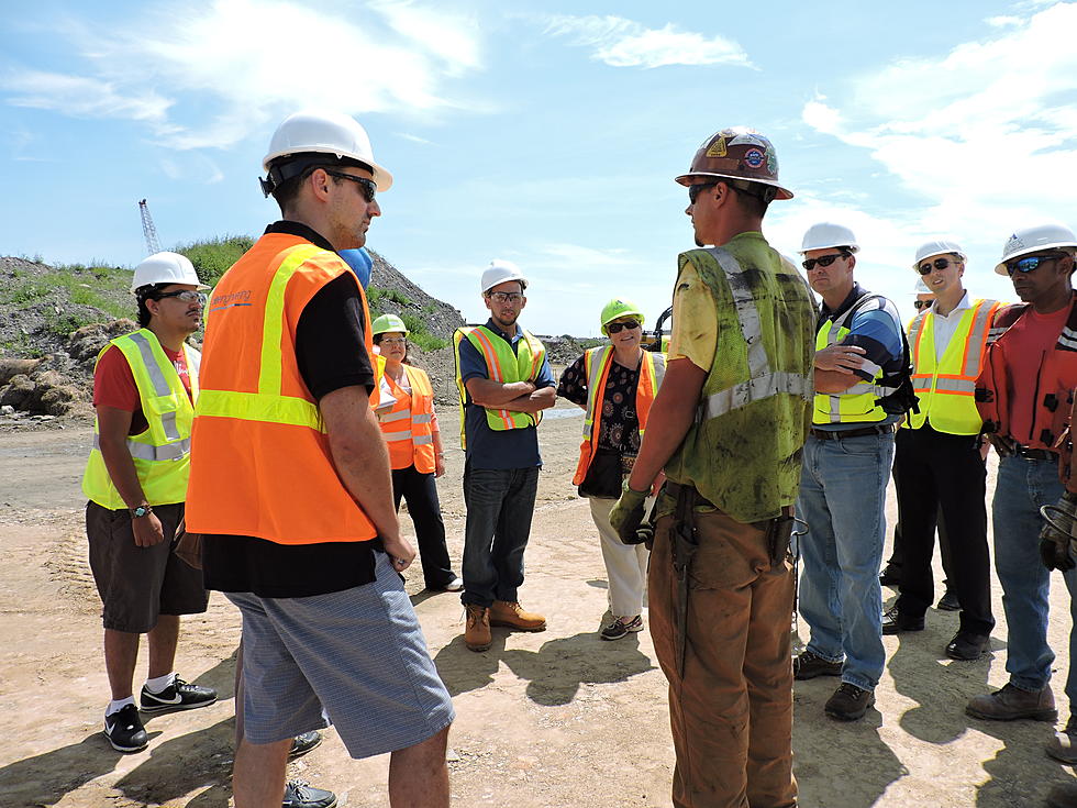Students Get First-Hand Look At South Terminal Site [Gallery]