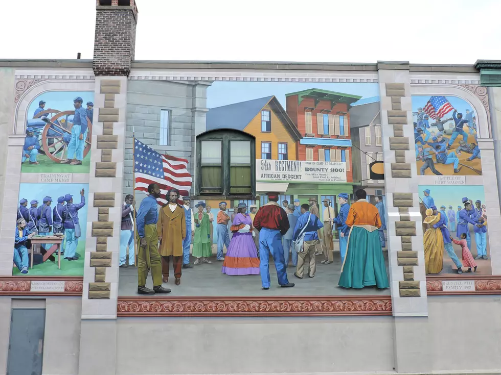 Mural Dedicated To The Famed 54th Regiment Officially Unveiled