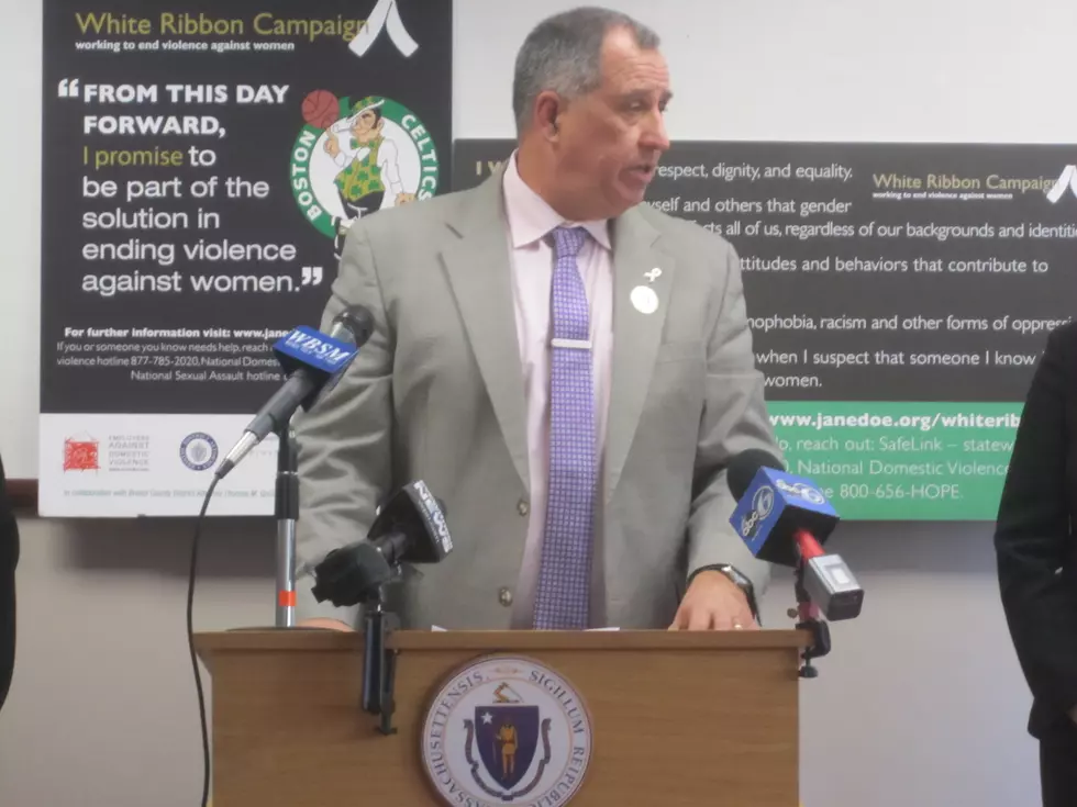 Boston Celtics And Bristol County DA Raising Domestic Violence Awareness