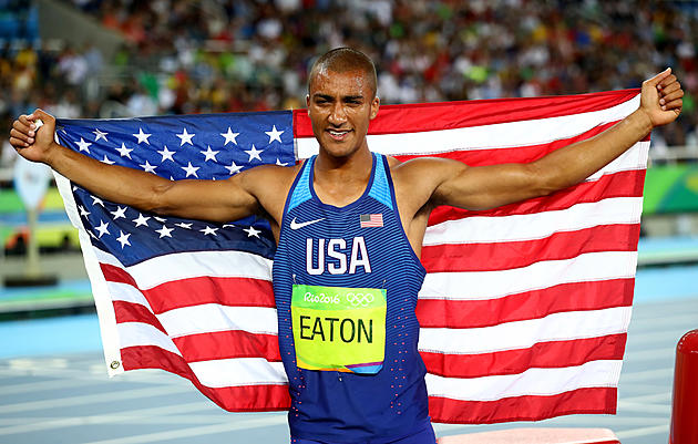 USA&#8217;s Ashton Eaton Takes Decathlon Gold For Back-To-Back Olympic Titles