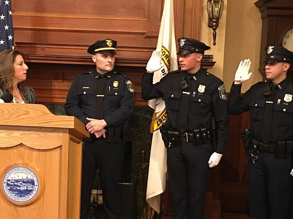 New Bedford Swears In Two New Police Officers