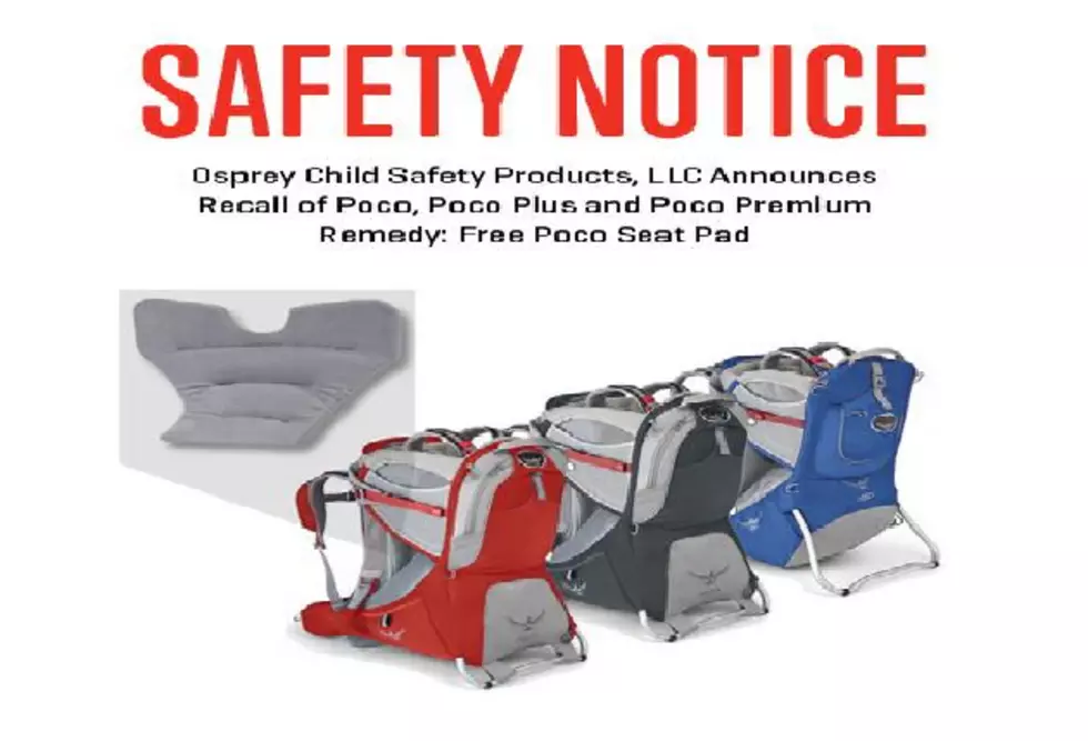 Child Backpack Carriers Recalled By Osprey