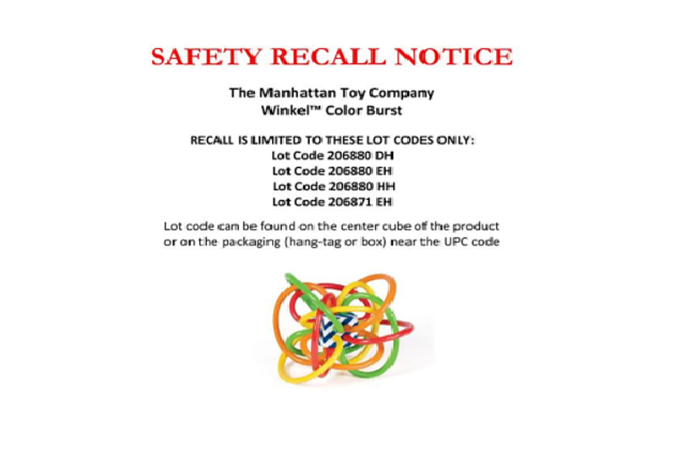 Recall On Plastic Toys And Oats
