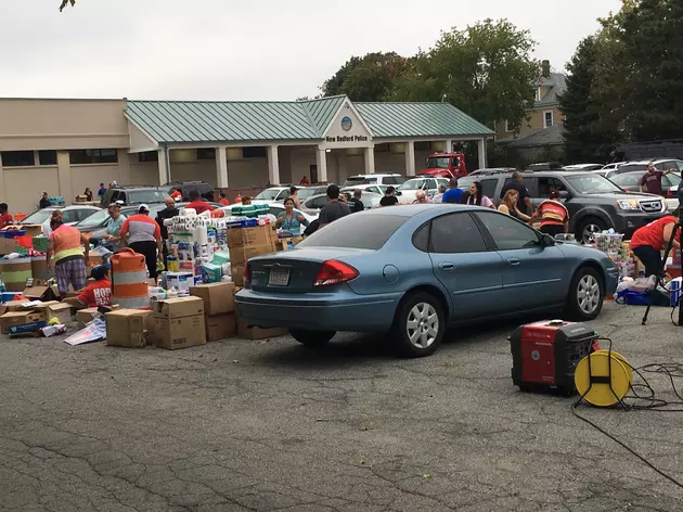 New Bedford Police Collect Donated Goods For Those Suffering In Puerto Rico