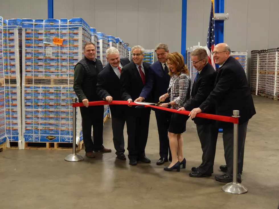 Local Officials Applaud Refrigerated Warehouse At State Pier