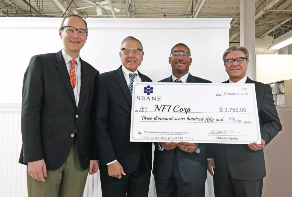 Manufacturing Matching Grant Presented to New Bedford Business