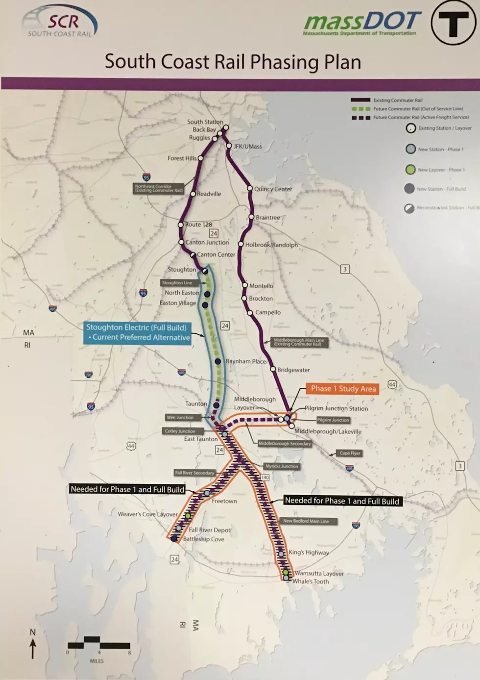 Transportation Secretary Details Plans For South Coast Rail