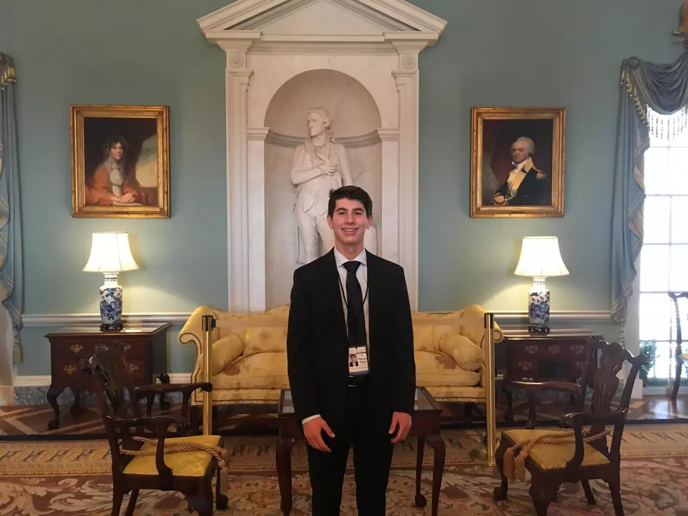 Dartmouth's Shane Rose in D.C. for Senate Youth Program [PHOTOS]