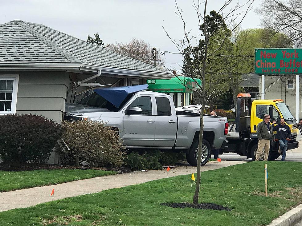 Truck Crashes into Home in New Bedford's North End [VIDEO]