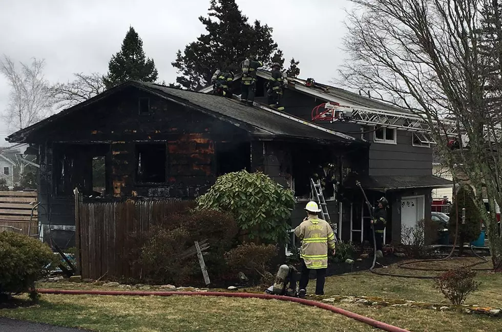 Fully-Involved House Fire in New Bedford Neighborhood