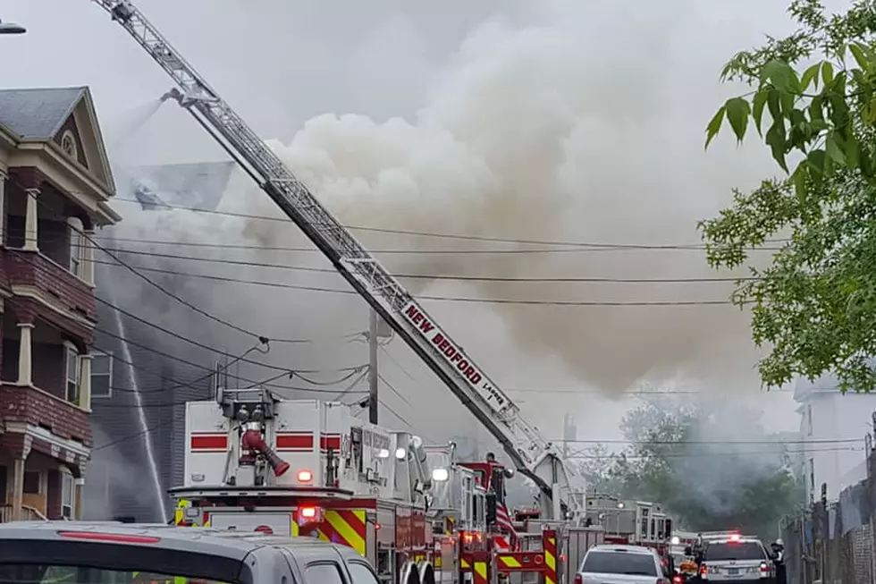 Heavy Fire at Clark Street Residence in New Bedford