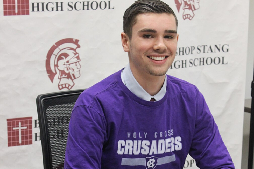 Bishop Stang's Drew Kelly to Swim Division One at Holy Cross