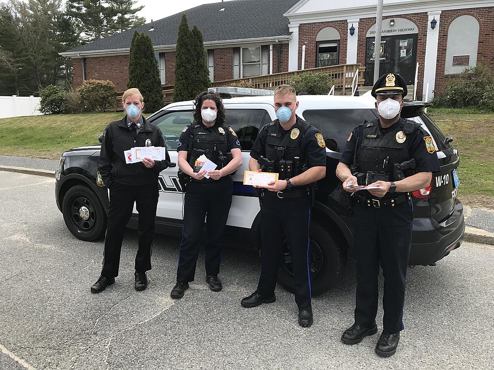 Wareham Police Boost Community During COVID Crisis With Gift Cards