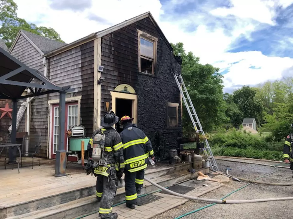 Westport Crews Battle Second House Fire in Two Days