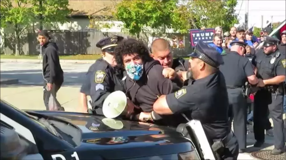 Two Men Arrested at Fall River Pro-Trump Standout [VIDEO]