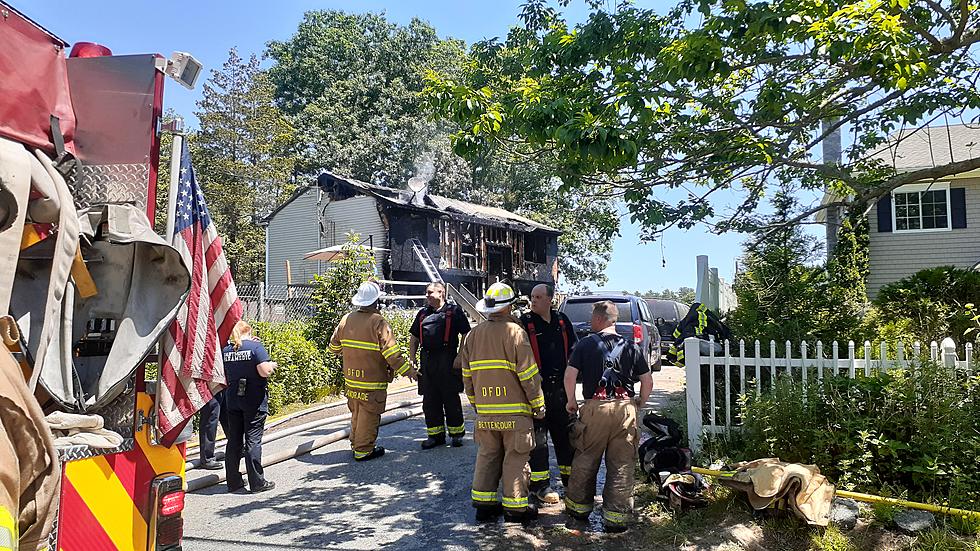 Dartmouth Home Destroyed in Fire, No Injuries Reported