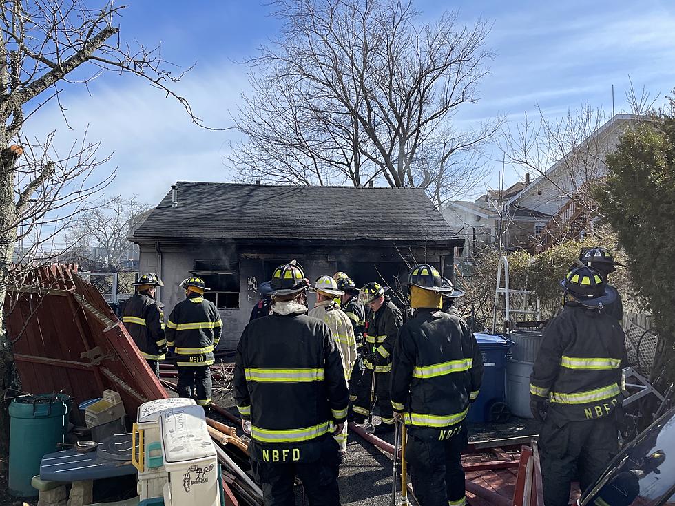 No Injuries Reported in Garage Fire