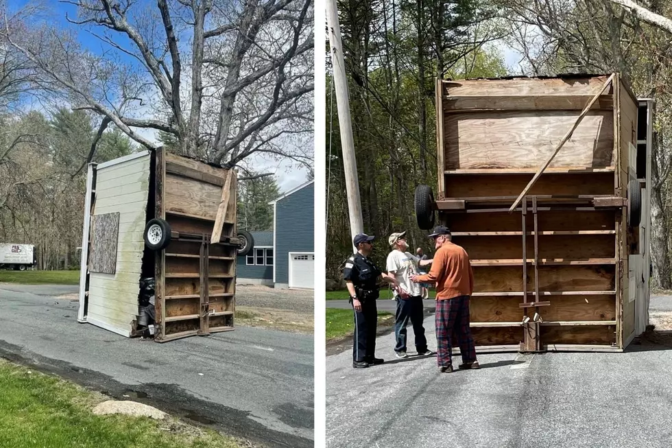 Police Find Mysterious Shed-Trailer Thing in the Road