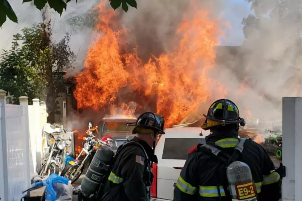 Firefighters Battle Three Blazes Simultaneously
