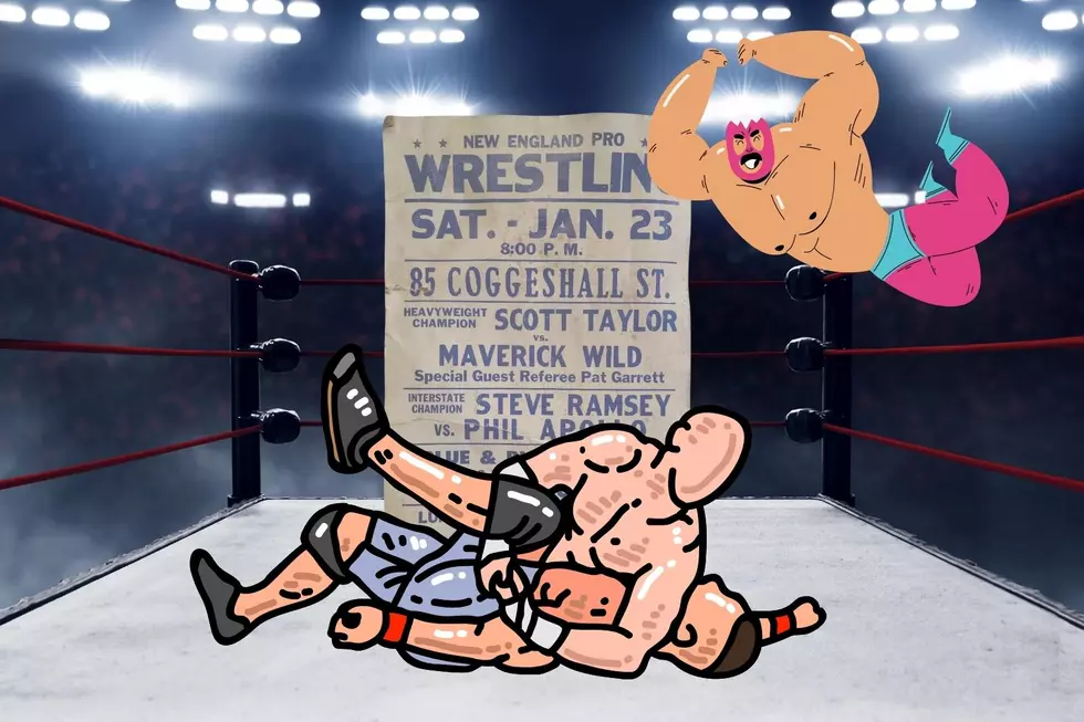 Vintage New Bedford Poster Is a Piece of Pro Wrestling History