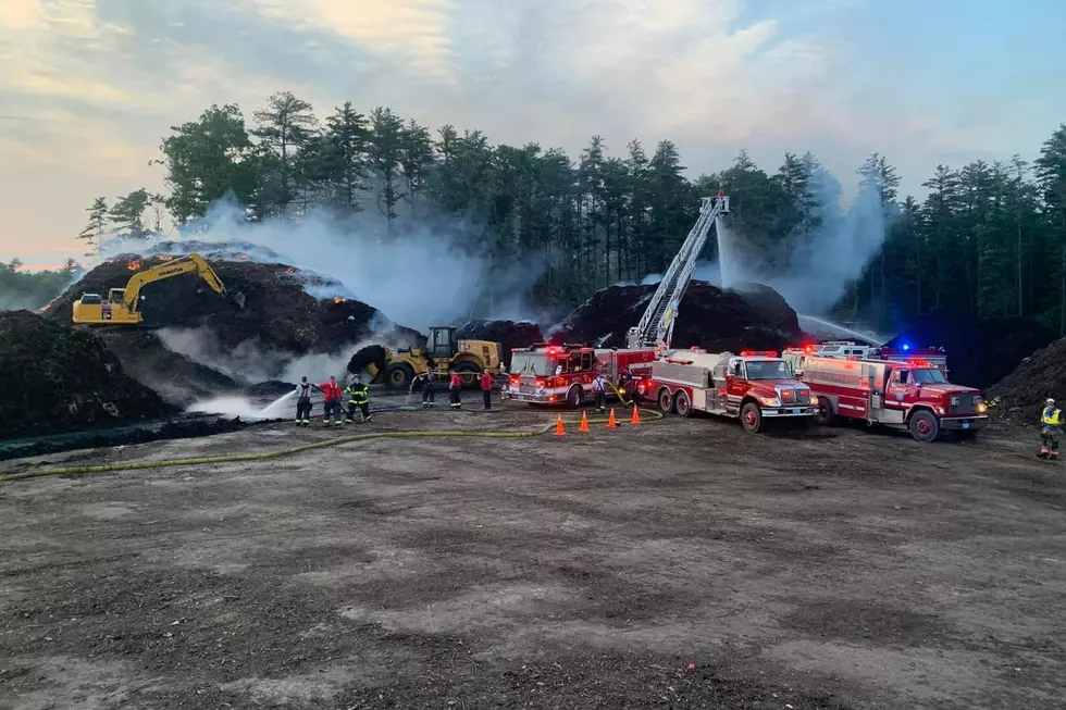 Middleboro Firefighters Battle Large Fire at Landscaping Yard