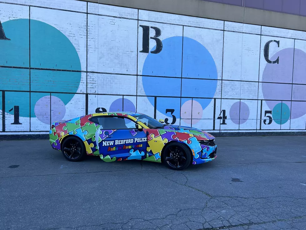 New Bedford Police Unveil New "Autism Awareness" Patrol Car