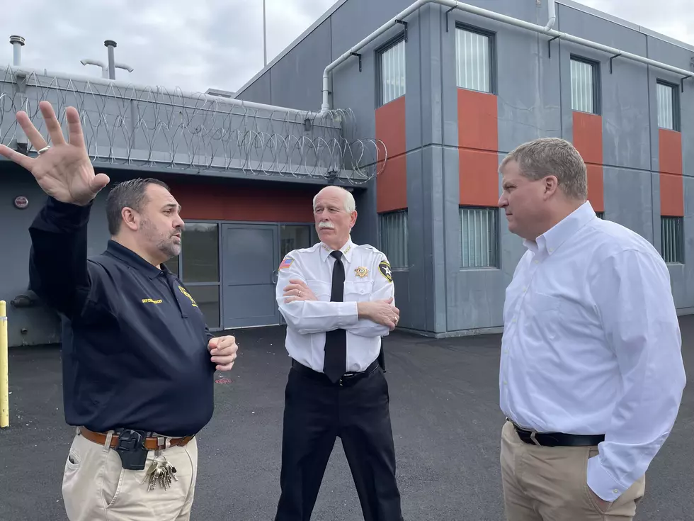 Heroux Tours Bristol County Jail Facilities With Hodgson as Part of Transition