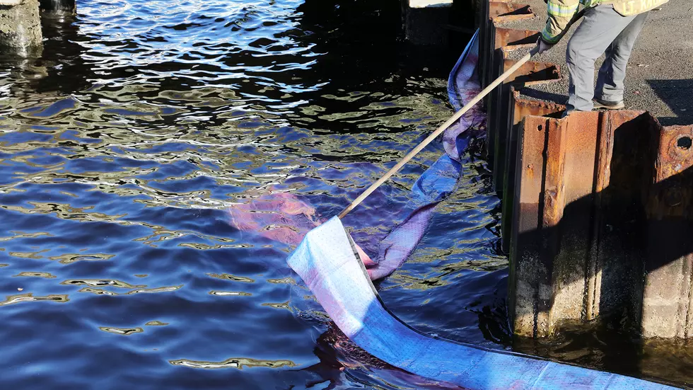Fairhaven Firefighters and Harbormaster Tackle Fuel Spill