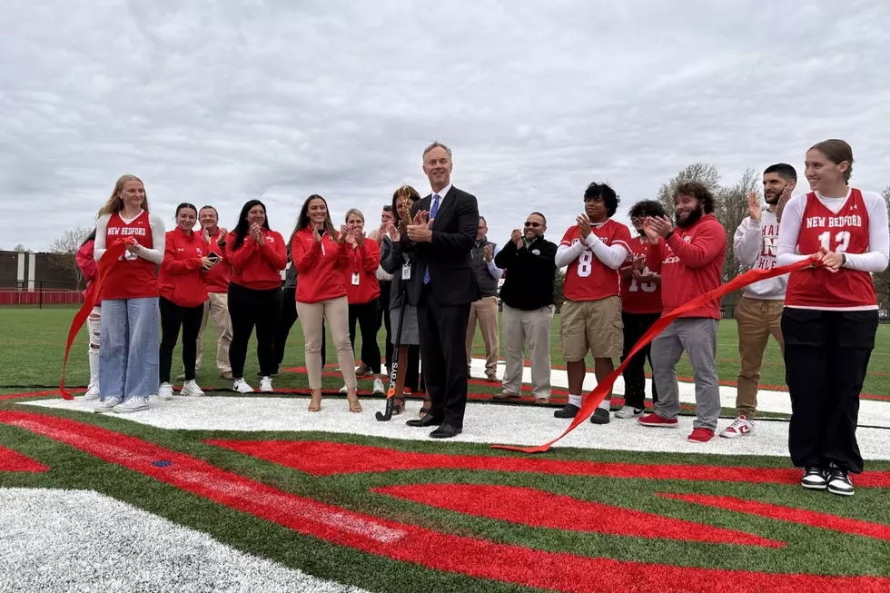 New Bedford High School Unveils New Turf Athletic Field