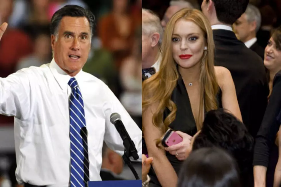 Lindsay Lohan Endorses Mitt Romney, If You Care