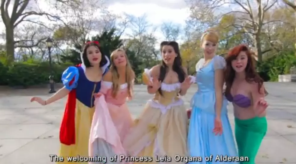 Princess Leia Welcomed To Disney In Song By Disney Princesses