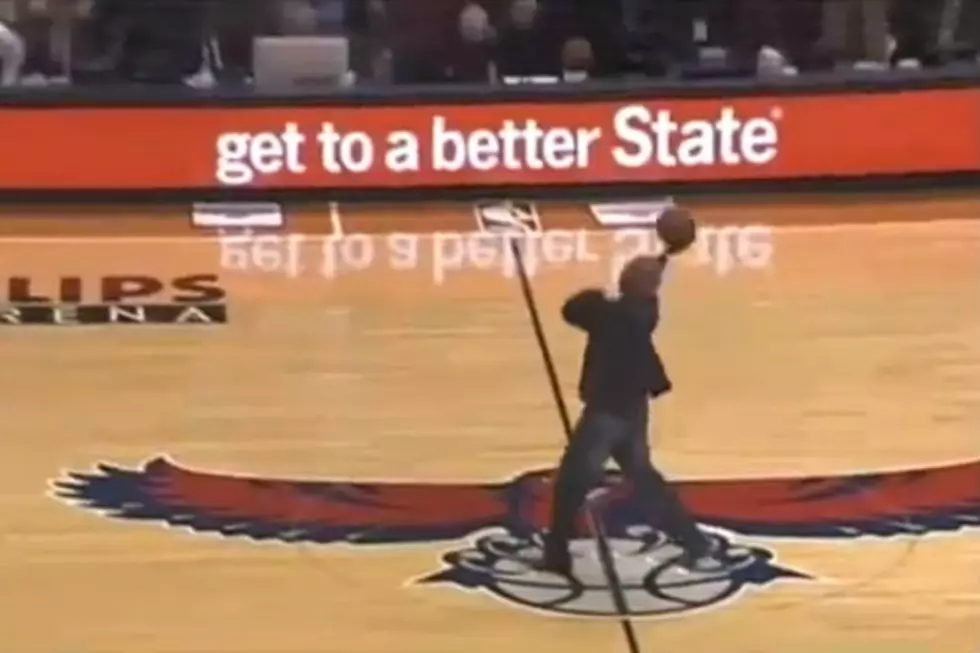 Atlanta Hawks Fan Delivers Greatest Half Court Miss You’ll Ever See [VIDEO]