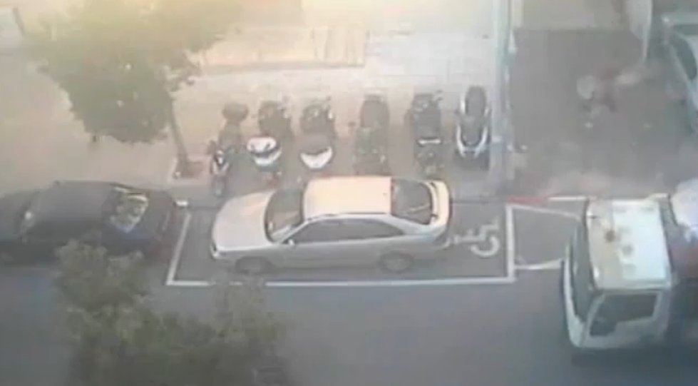Car Towed After Road Crew Paints Handicapped Spot Around Legally Parked Car [VIDEO]