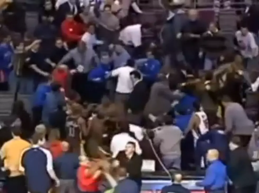 Worst Brawl In NBA History &#8212; Back In The Day Cafe Flashback