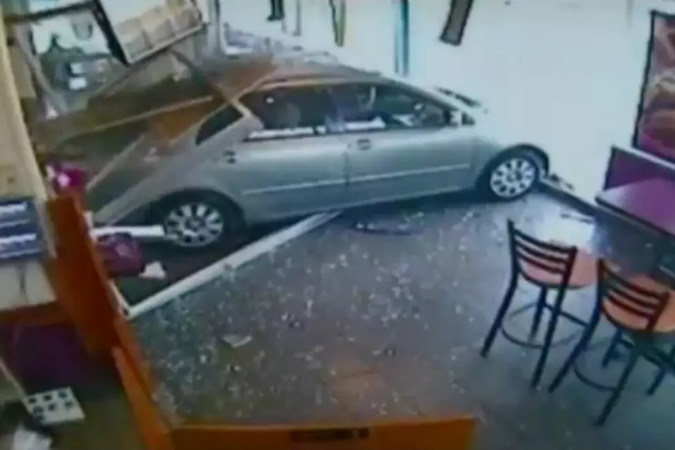Car Slams Through Window Of Philadelphia Dunkin&#8217; Donuts [VIDEO]