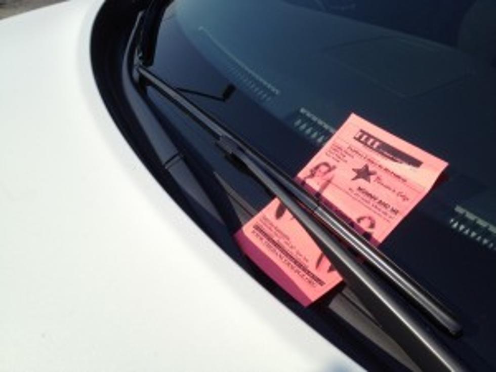 Windshield Flyers On Cars:  Should They Be Illegal? [POLL]
