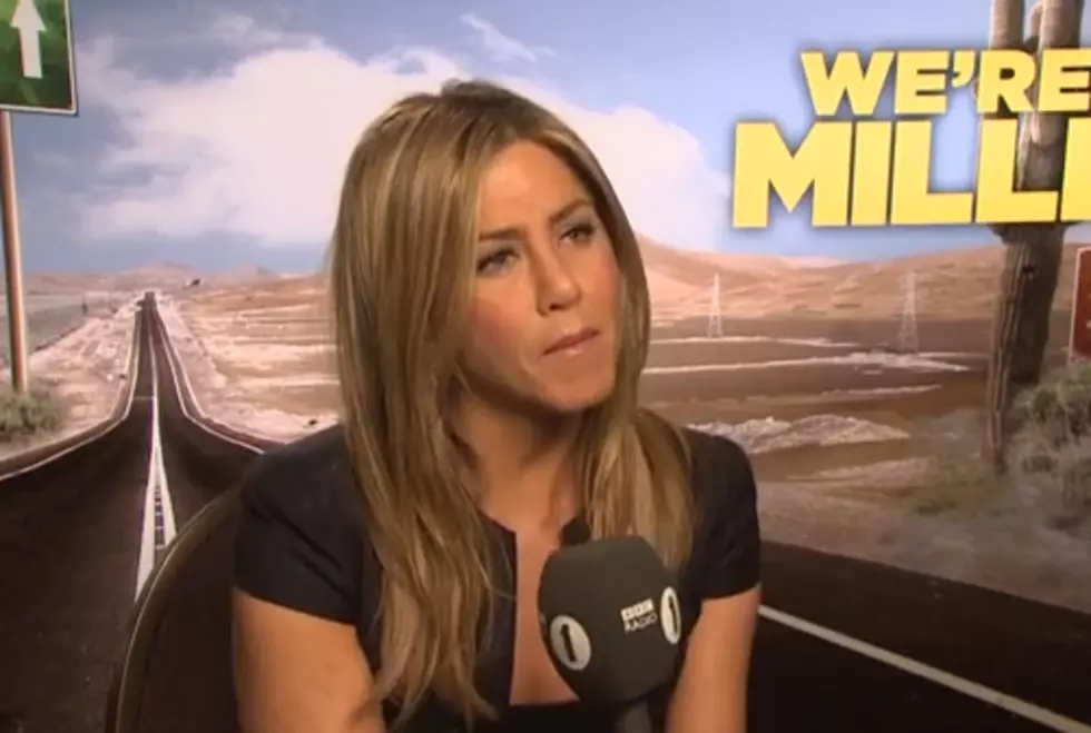 Jennifer Aniston Takes Part in Awkward Interview With British DJ