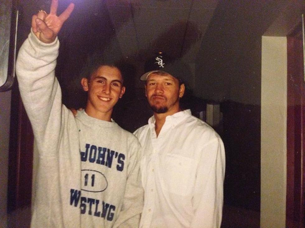 Throwback Thursday:  Michael Rock Chilling With Donnie Wahlberg
